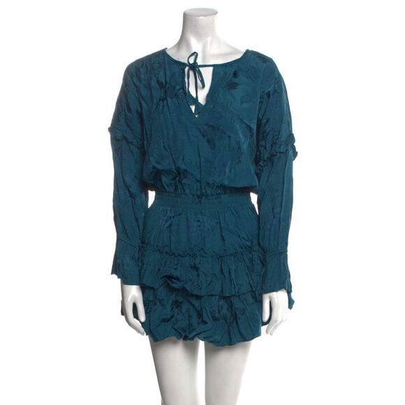 MISA Los Angeles Wrap Dress, Long sleeve size Small - Picture 1 of 3
